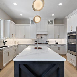 
The Youngstown Square Edge kitchen is crafted with Maple wood with a white and java finish. Call 586-247-1140 or visit our showrooms in Shelby Township & West Bloomfield to find out more information. 